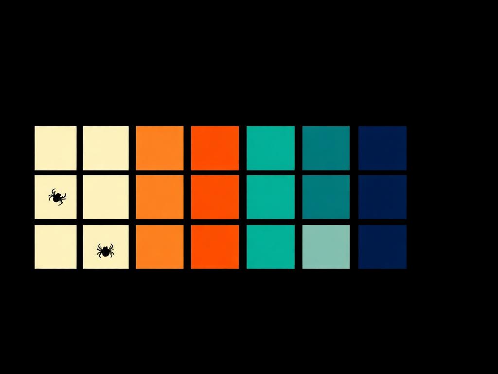 spider theme — palette overview